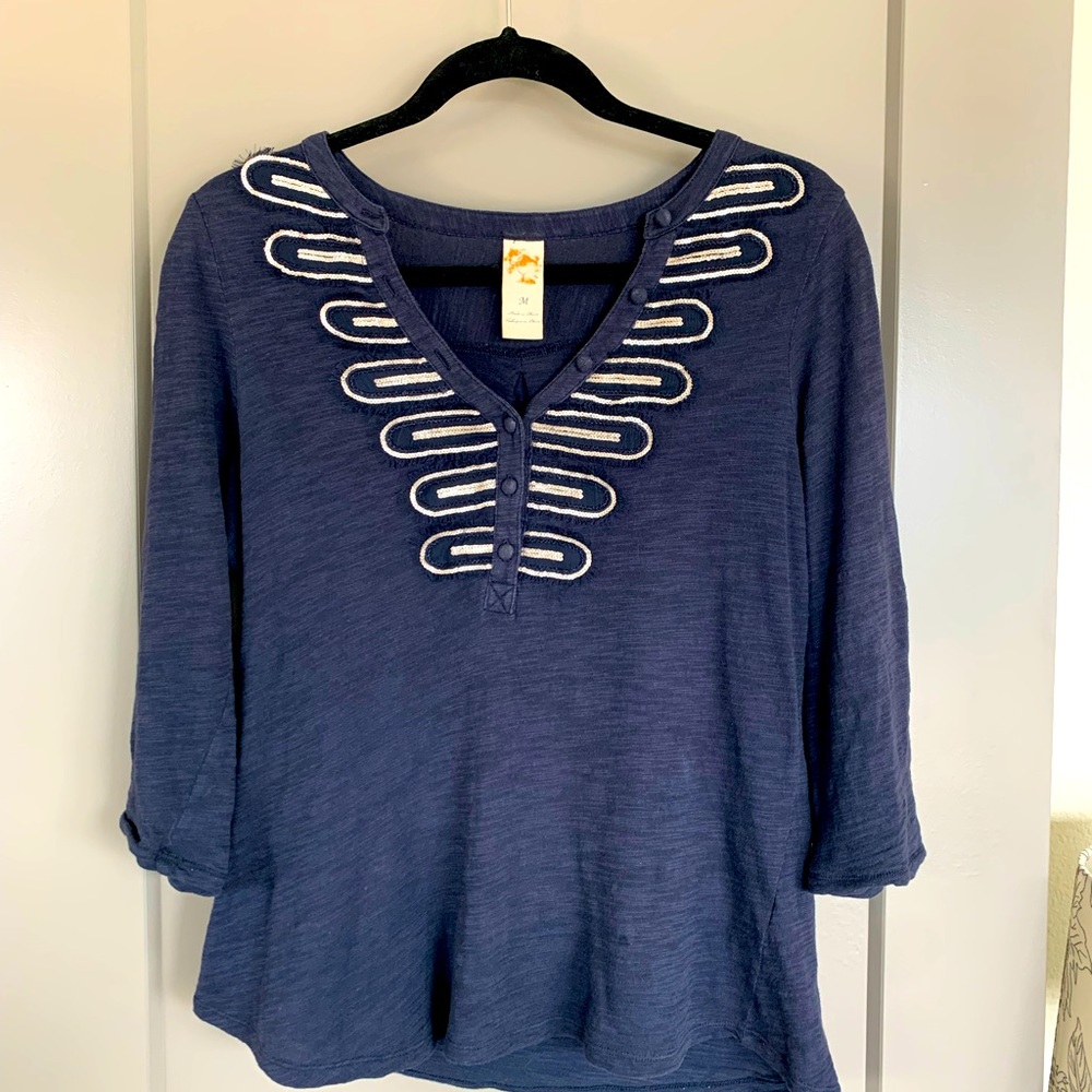 Like new cute boutique, boho shirt